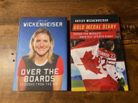 Hayley Wickenheiser Signed Books Team Canada