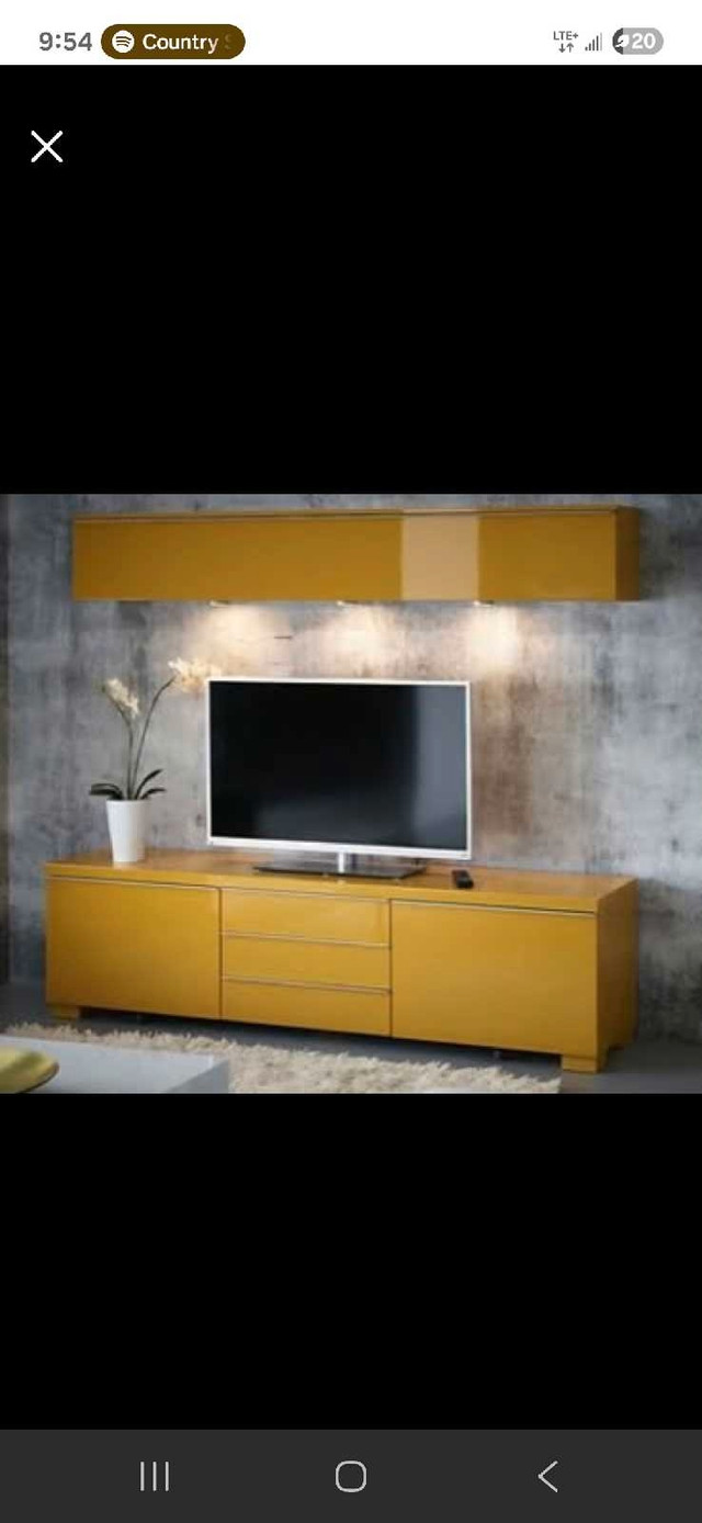 IKEA Besta TV Stand (2 pieces) in TV Tables & Entertainment Units in Leamington