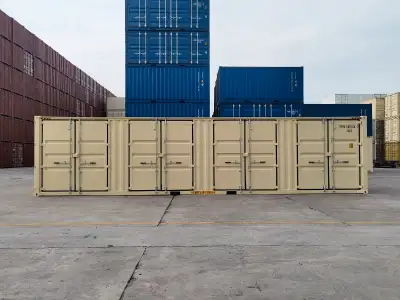 40ft New Shipping Container 4 Side Doors Storage Container, View more