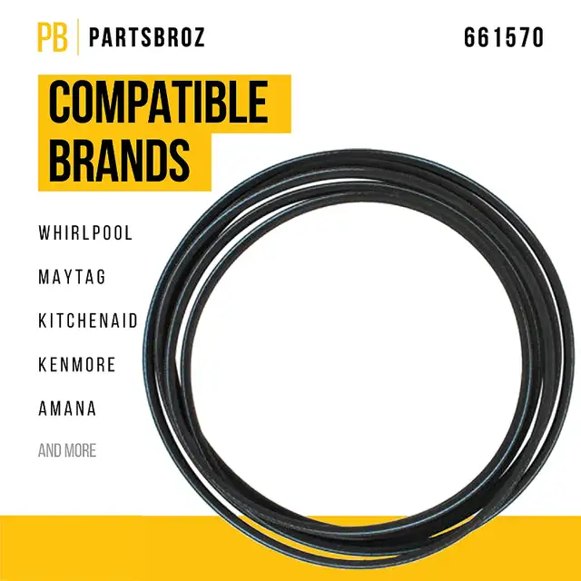 Kenmore ,Whirlpool , Maytag  Dryer Drive Belt 661570 in Washers & Dryers in Markham / York Region - Image 2