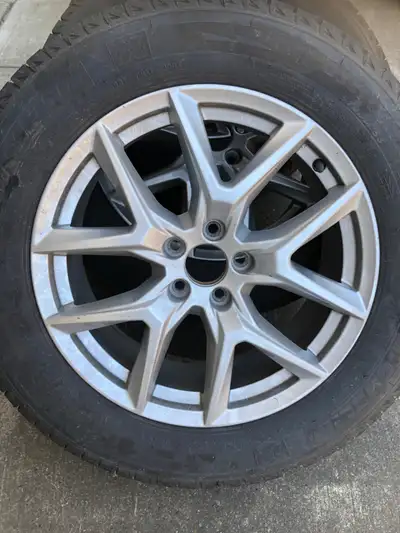 Michelin X-Ice Snow Tire 235/60R18 Studless (original cost $2800). Approximately 6.5 mm tread remain...