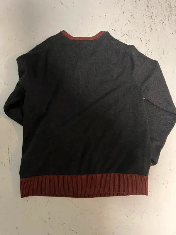 True Religion 100% Wool Gray Sweater XL63235014775683123