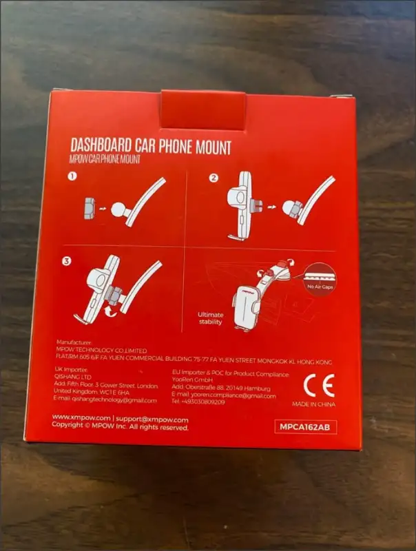 MPOW 162A Dashboard Car Phone Mount547501808676382721