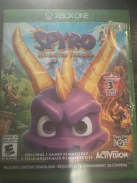 Xbox one Spyro reignited trilogy  game