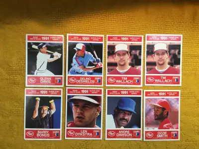 Post Cereal - 1991 Super Star Series (MLB Baseball), View more