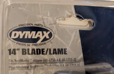 For Sale - 14" Dymex Lawn Mower Blade, View more
