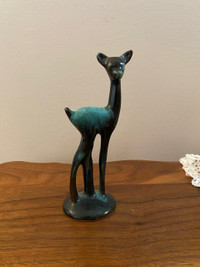 Mid Century Modern Made in Canada Pottery Deer