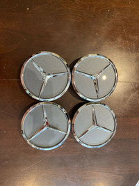 MERCEDES BENZ HUB CAPS RIMS BRAND NEW GREY ORIGINAL