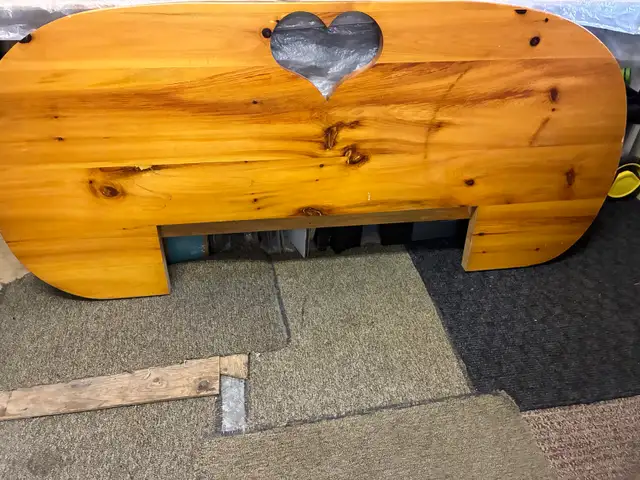 Solid Wood Headboard and Footboard, Adjustable Width Bed Base