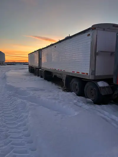 2012 Timpke super B. 11R22.5 tires on aluminum rims, tarps decent yet, tires likely average 60%, cur...