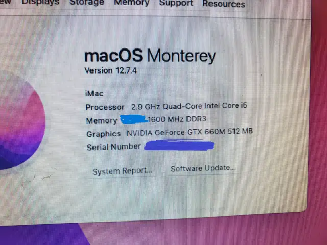 iMac Broken Screen for sale 27 inches FOR PARTS in Desktop Computers in City of Montréal - Image 5