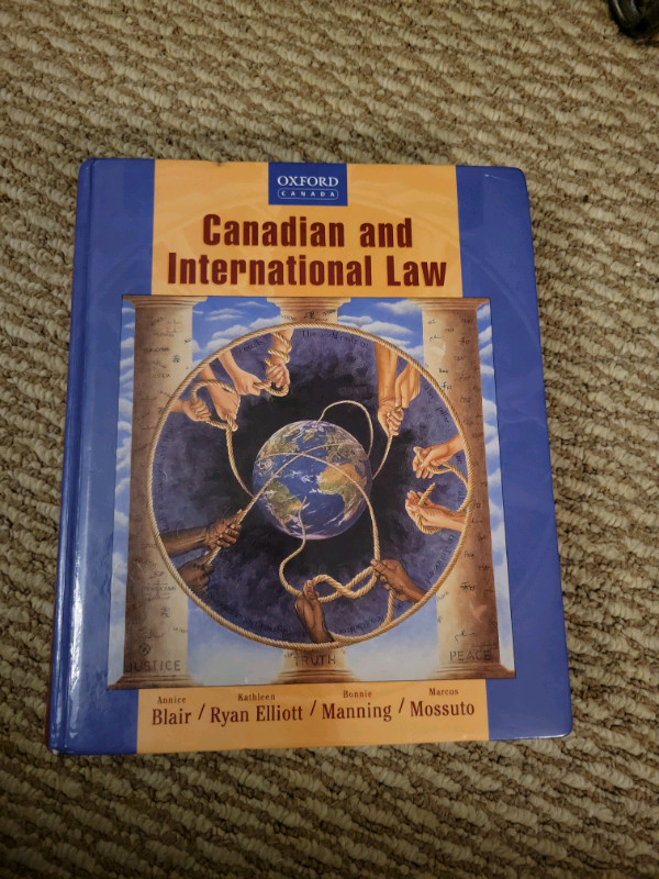 Canadian and international law textbook in Textbooks in St. Catharines