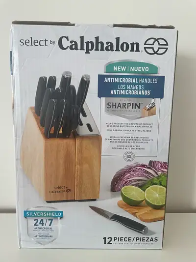 Brand new! Calphalon 12-Piece Knife Set, View more