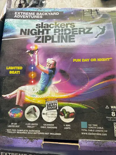 zip line - slackers night riders , View more