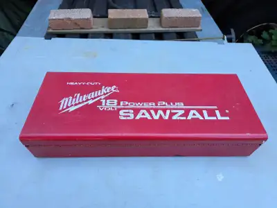 Milwaukee Sawzall Old 18V Sheet Metal Storage Case Heavy-Duty, View more
