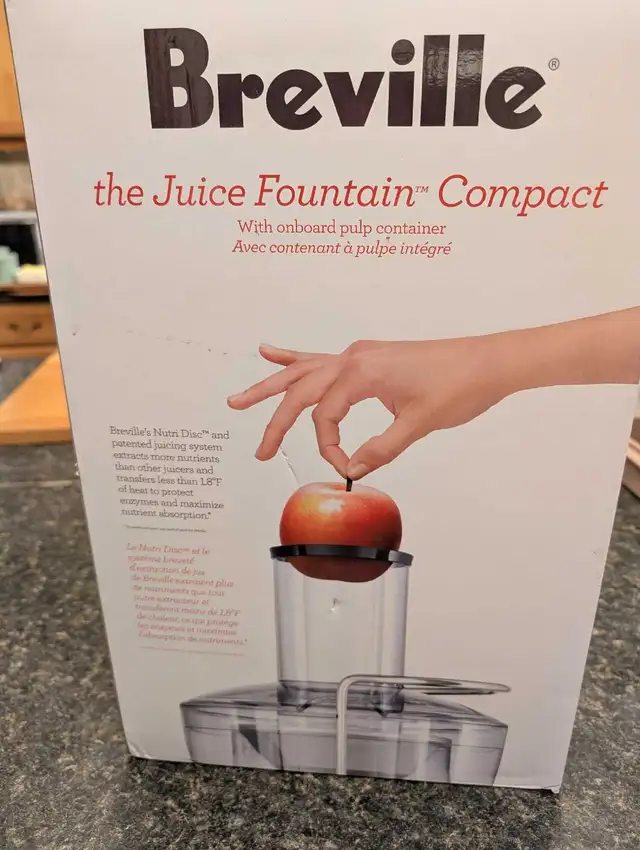 Breville Juicer in Processors, Blenders & Juicers in Guelph - Image 2