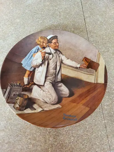 Norman Rockwell Plate, View more