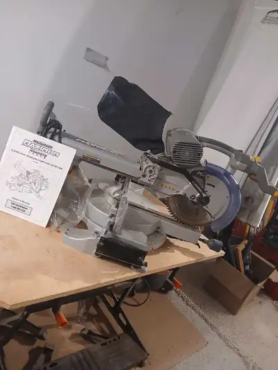Mastercraft Maximum Hawkeye Sliding Compound Mitre Saw, View more