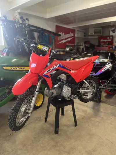 I have a 2020 crf110 in perfect condition only visible wear is on the engine covers. This bike as to...