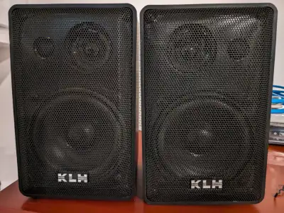 SPEAKERS KLH AUDIO - 970A 3 WAY BOOKSHELF, View more