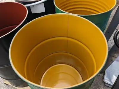 Metal  barrel  Food grade ., View more