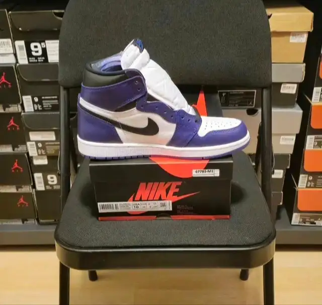 Air Jordan 1 Court Purple White size 1062864744546563122