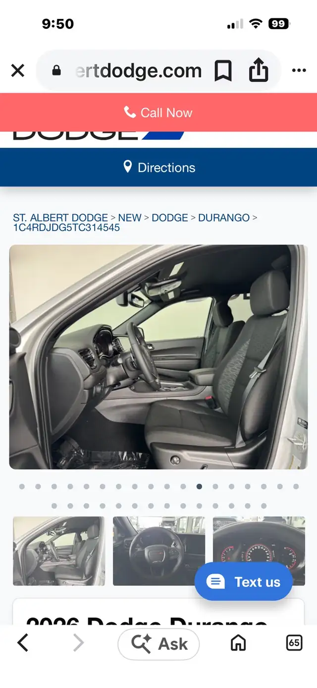 2026 DODGE DURANGO AWD558375829399808006