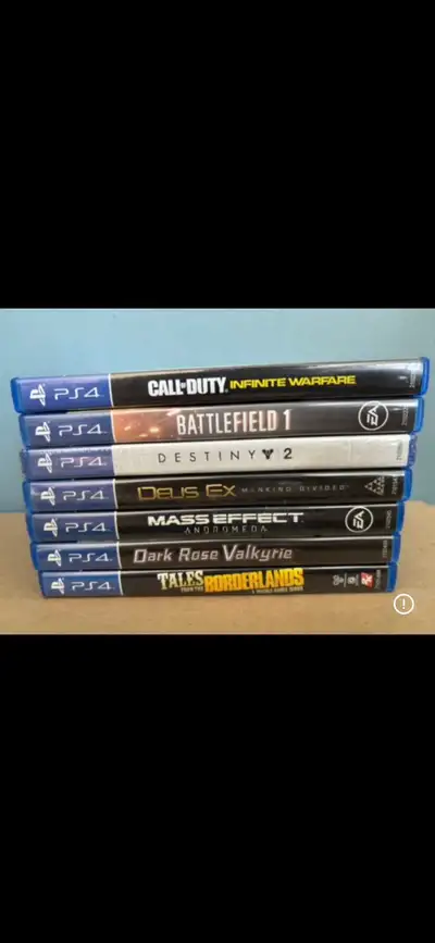 Jeux PlayStation 4 à vendre !!, View more
