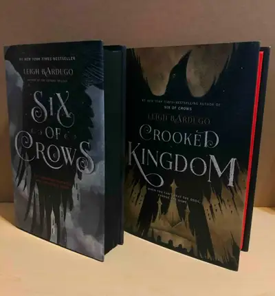 Six of Crows duology by Leigh Bardugo hardcover sprayed edges, View more