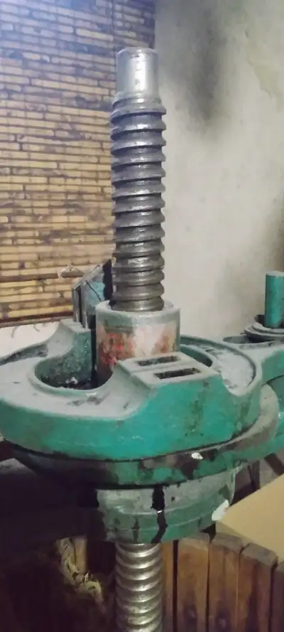 Good working condition Grape Crusher and Press for wine making Height of barrel is 23 inches Diamete...