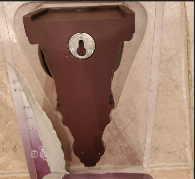 Sconces/shelves - mahogany or old gold color in Home Décor & Accents in Markham / York Region - Image 3