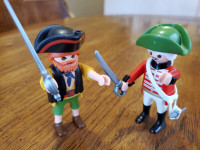 Playmobil Soldier and Pirate