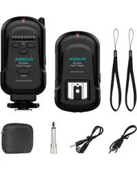 New - AODELAN Wireless Flash Trigger Transmitter and Receiver