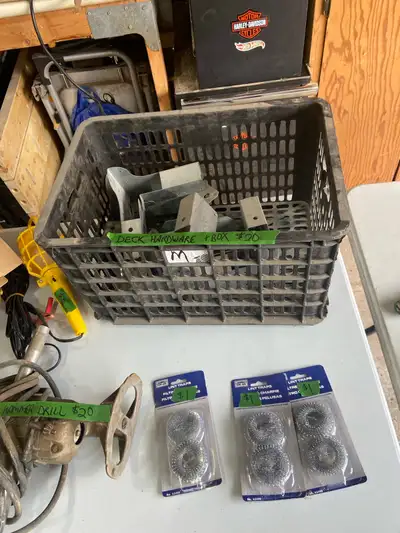 About a half dozen. New would easily sell for $100. $20 OBO. Cash only please