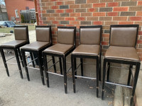 Set of 5 Barstools $500 for the set