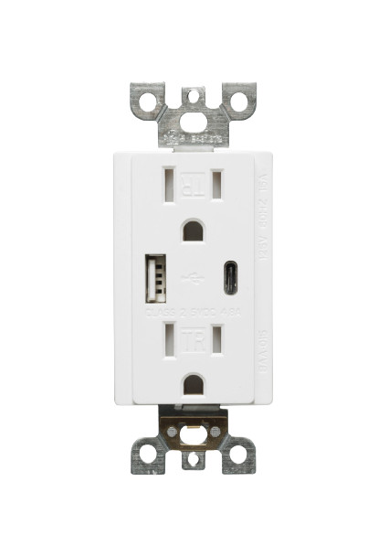 USB Charger & Duplex Receptacle (TR) TYPE A+C in Other in Oshawa / Durham Region