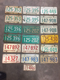 License plates various 306-717-9678