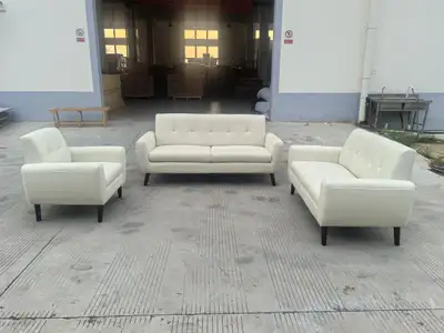 Cream Classic Sofa Set, View more