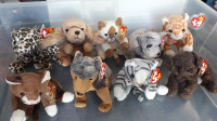 Collectible Cats & Dogs Beanie Babies by Ty- Many vintage & rare
