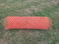 hard plastic snow or industrial fence (15 ft)