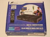 HDTV Digital Converter Box with Media Player and PVR Recording