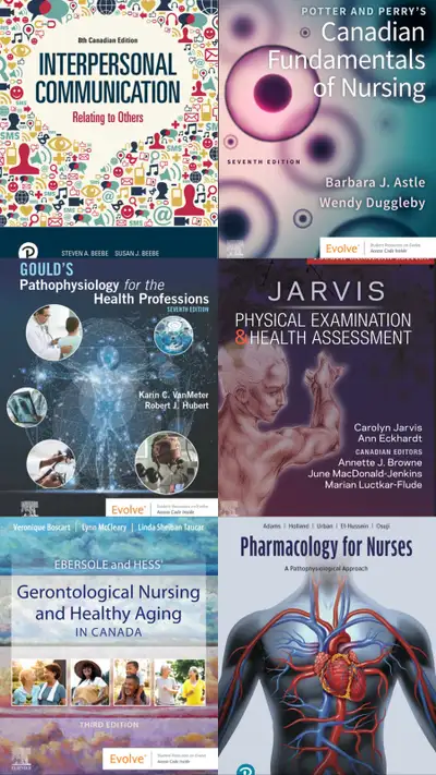 NURSING TEXTBOOKS, View more