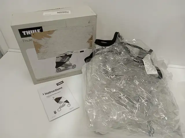 Bugaboo Bee+ Raincover 0.3MM PVC: Clear in Strollers, Carriers & Car Seats in Markham / York Region - Image 3
