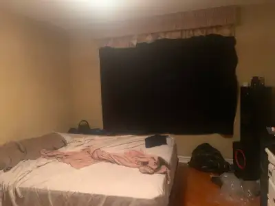 Private room with shared areas