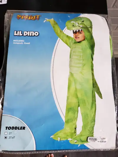 3T-4T dinosaur Halloween costume, View more
