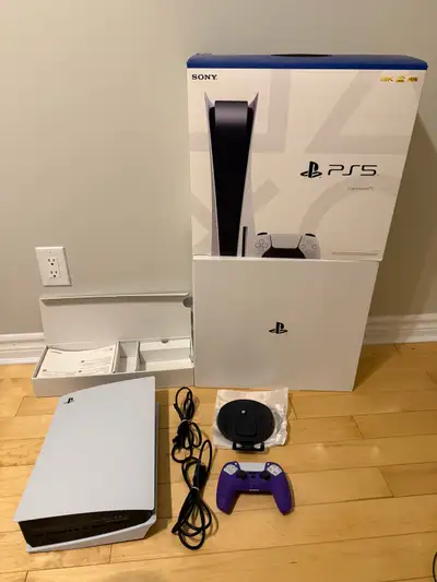 Sony PS5 Disc Edition - Mint Condition - Complete Box, View more