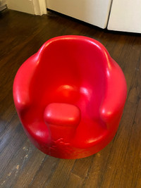 Bumbo infant chair with tray