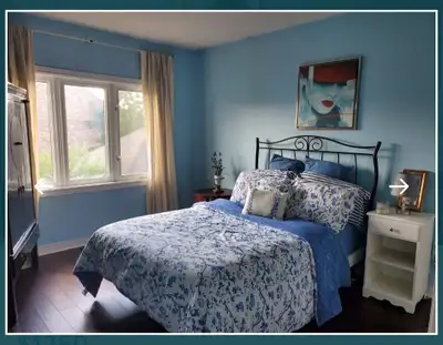 ✨ EXTRA LARGE -FULLY FURNISHED-SUN-FILLED PRIVATE ROOM IN BEAUTIFUL MARKHAM HOME ✨ (Spacious • Fully...