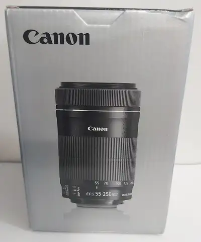 Canon EF-S 55-250mm Lens, View more