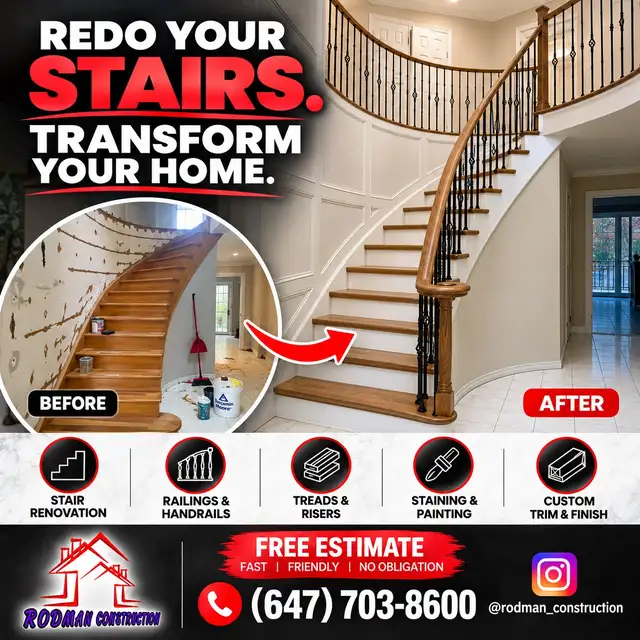 Stair Renovation Services